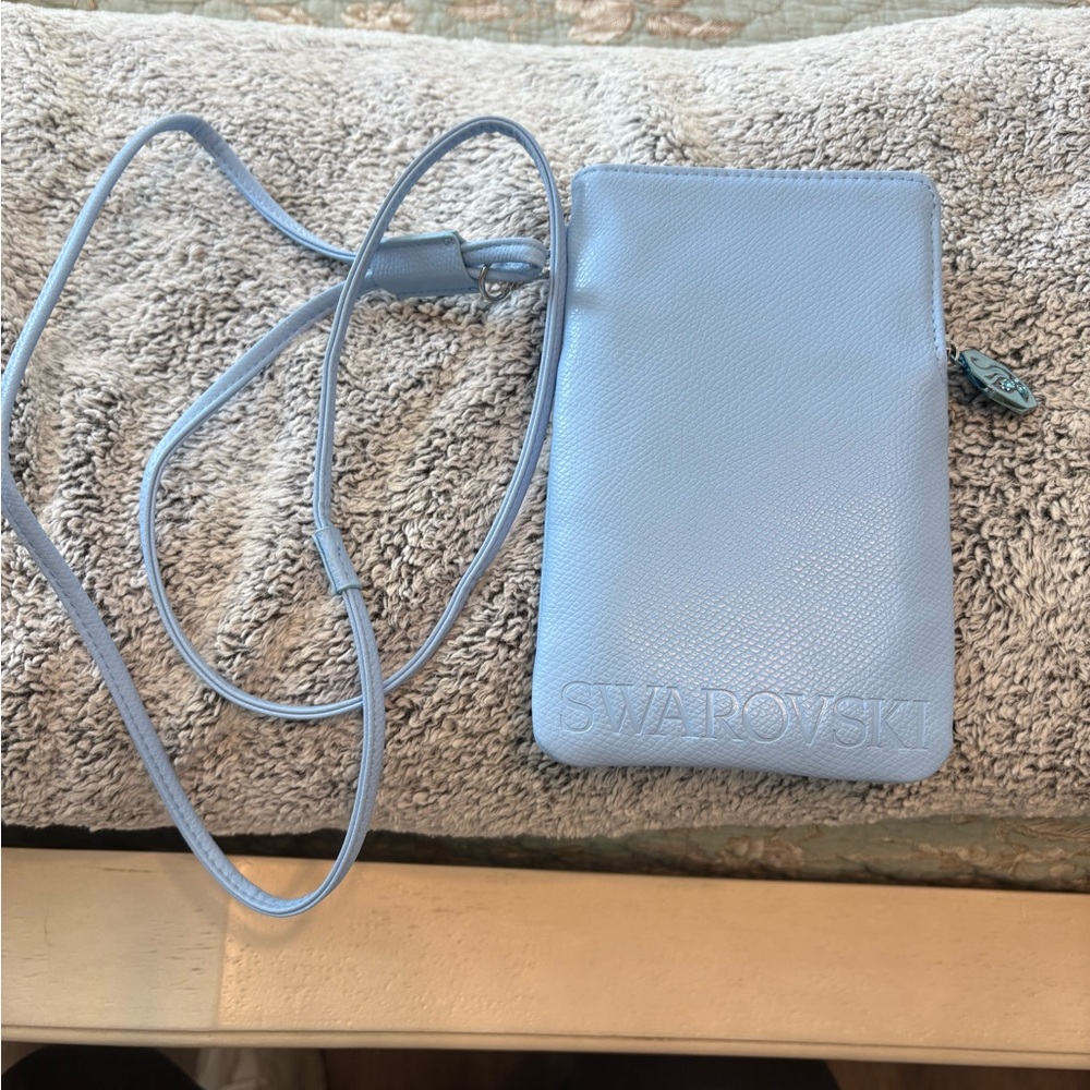 Swarovski Lux Travel Pouch Set- Blue